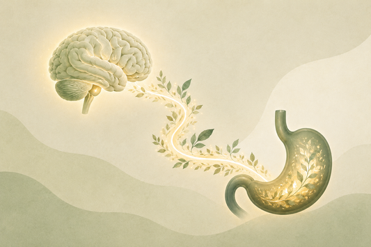 Illustration for article: Gut Health and Your Brain: The Scientific Connection