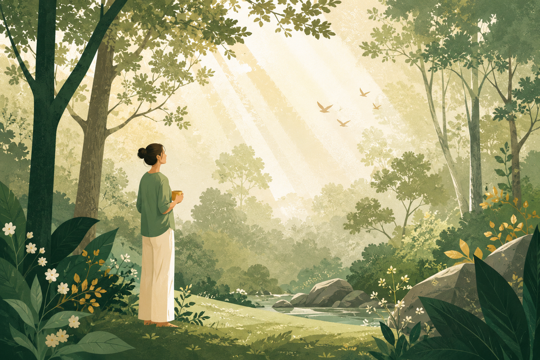 Illustration for article: 3 Benefits Of Nature