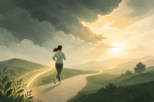 Illustration for article: Using Exercise To Combat Depression