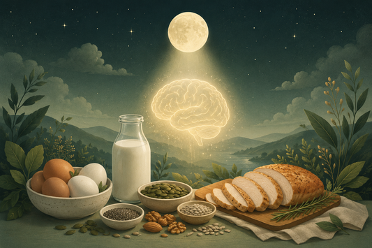 Illustration for article: The Brain-Boosting Benefits of Tryptophan
