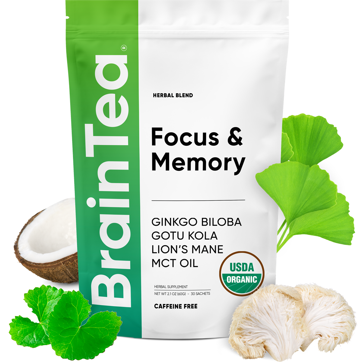 Brain Tea Focus Memory Organic